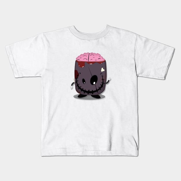 Psycho'mallow Kids T-Shirt by DoubleDu